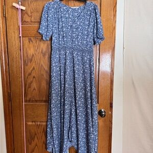 Baltic Born Blue Floral Maxi Dress